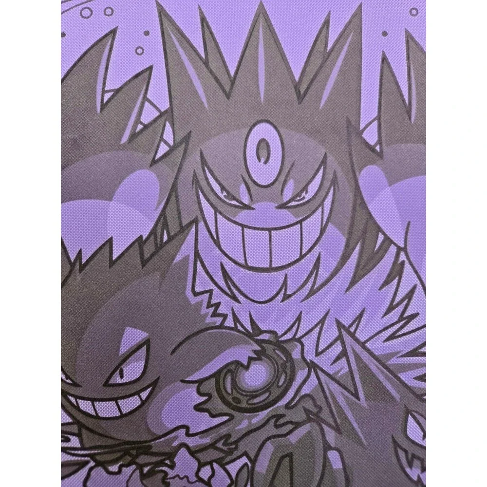 Pokemon Mega Gengar Laser Engraved Top Loader Binder MADE TO ORDER